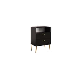 home affaire Nachttisch Elyria | Schwarz