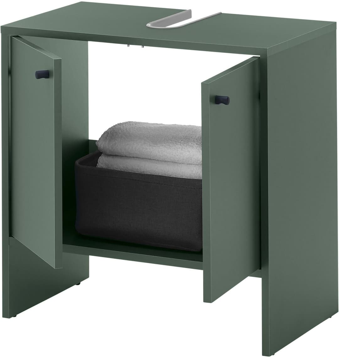 BASIC by Balculina Waschbeckenunterschrank Kairo | Grün