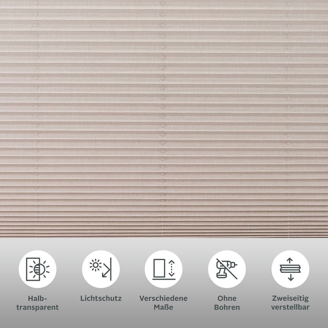 OTTO home Plissee WILLA | Beige