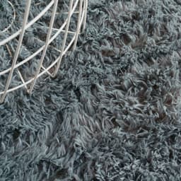 my home Hochflor-Teppich Serville | Grau