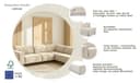 Home affaire Ecksofa LORCAN | Beige 3