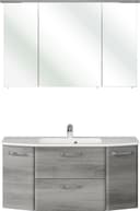 Saphir Quickset 328 Badmöbel-Set | Grau