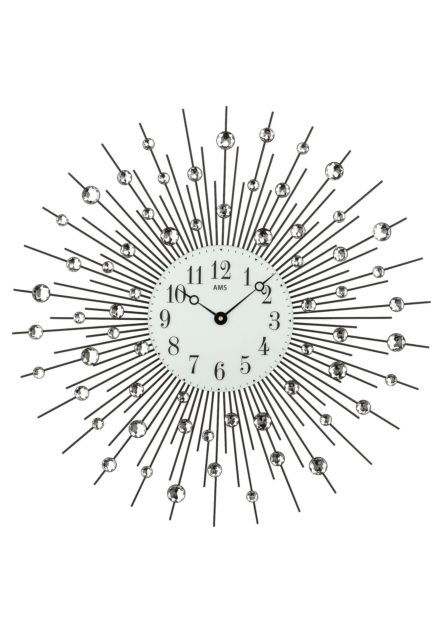 AMS Wanduhr 9380 | Silber