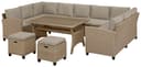 KONIFERA Gartenlounge-Set Rotterdam | Beige