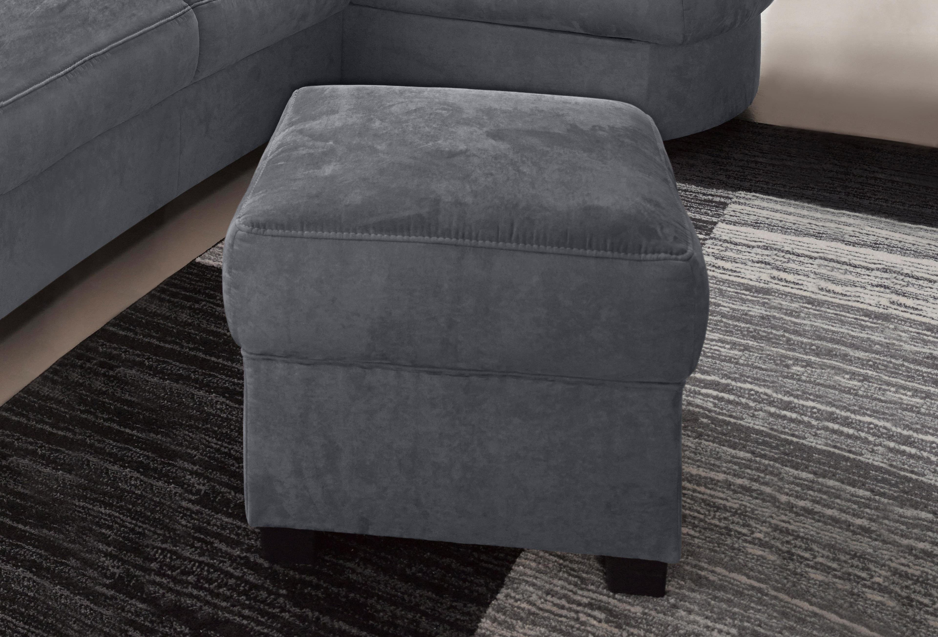 sit&more Polsterhocker Pandora | Grau