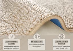 HANSE Home Teppich Wolly 2 | Beige