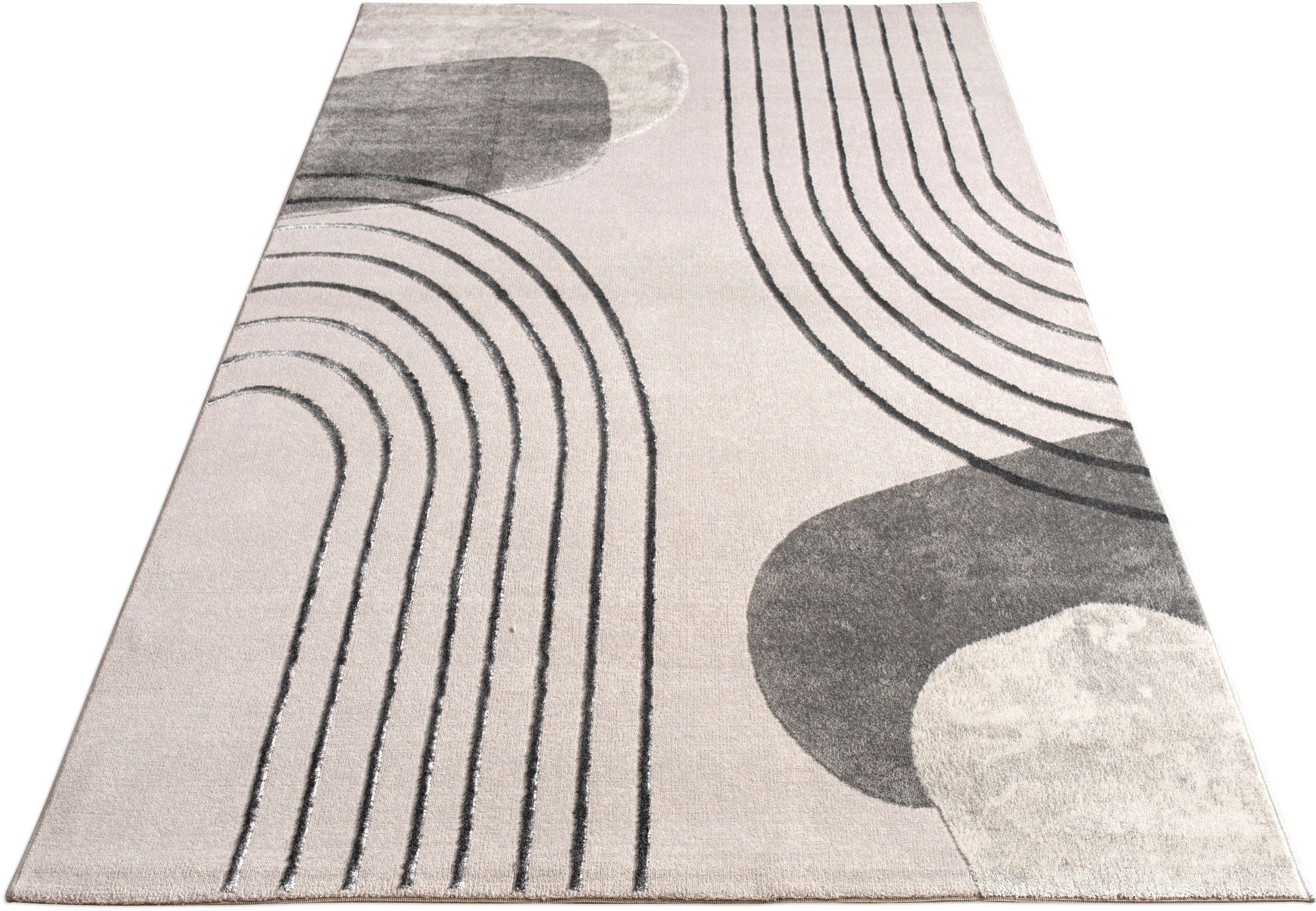 Paco Home Teppich Tuana 216 | Grau
