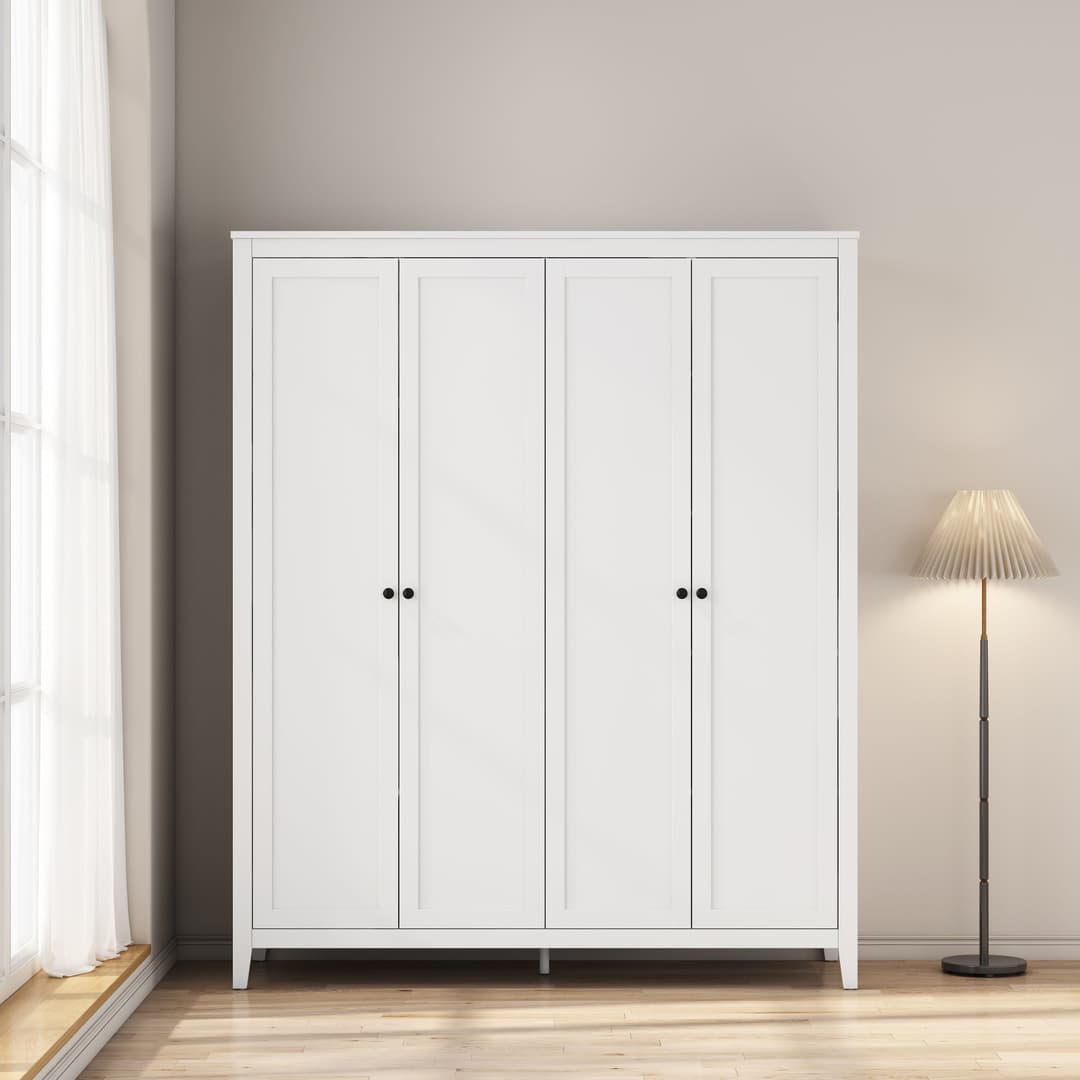 OTTO home Kleiderschrank Borkum | Weiß