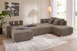Jockenhöfer Gruppe Wohnlandschaft Orlando U-Form | Braun