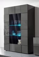 Home affaire Vitrine Dama | Schwarz