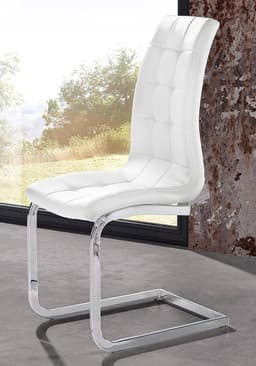 OTTO home Freischwinger Lola | Weiß
