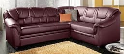 DOMO collection Ecksofa Montana | Rot