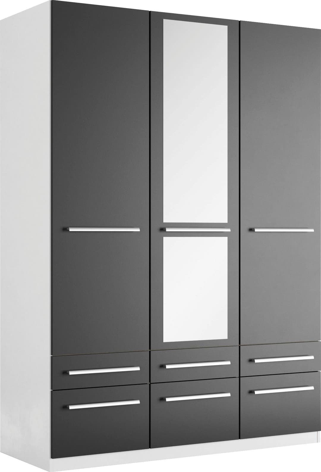 priess Kleiderschrank Barcelona | Schwarz
