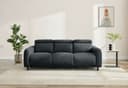 OTTO home 3-Sitzer SKAANE Struktur-Sofa | Grau 2