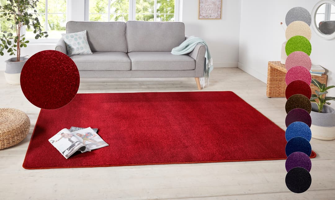 HANSE Home Teppich Shashi | Rot