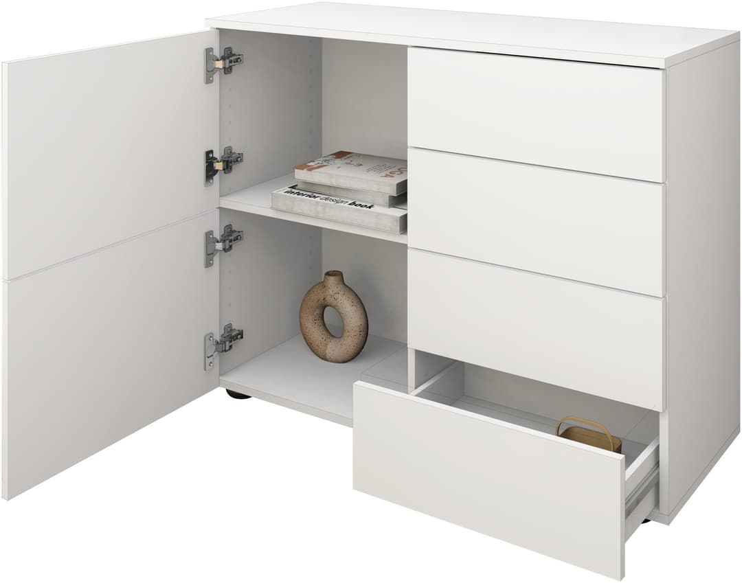 borchardt Möbel Kommode Rova | Weiß