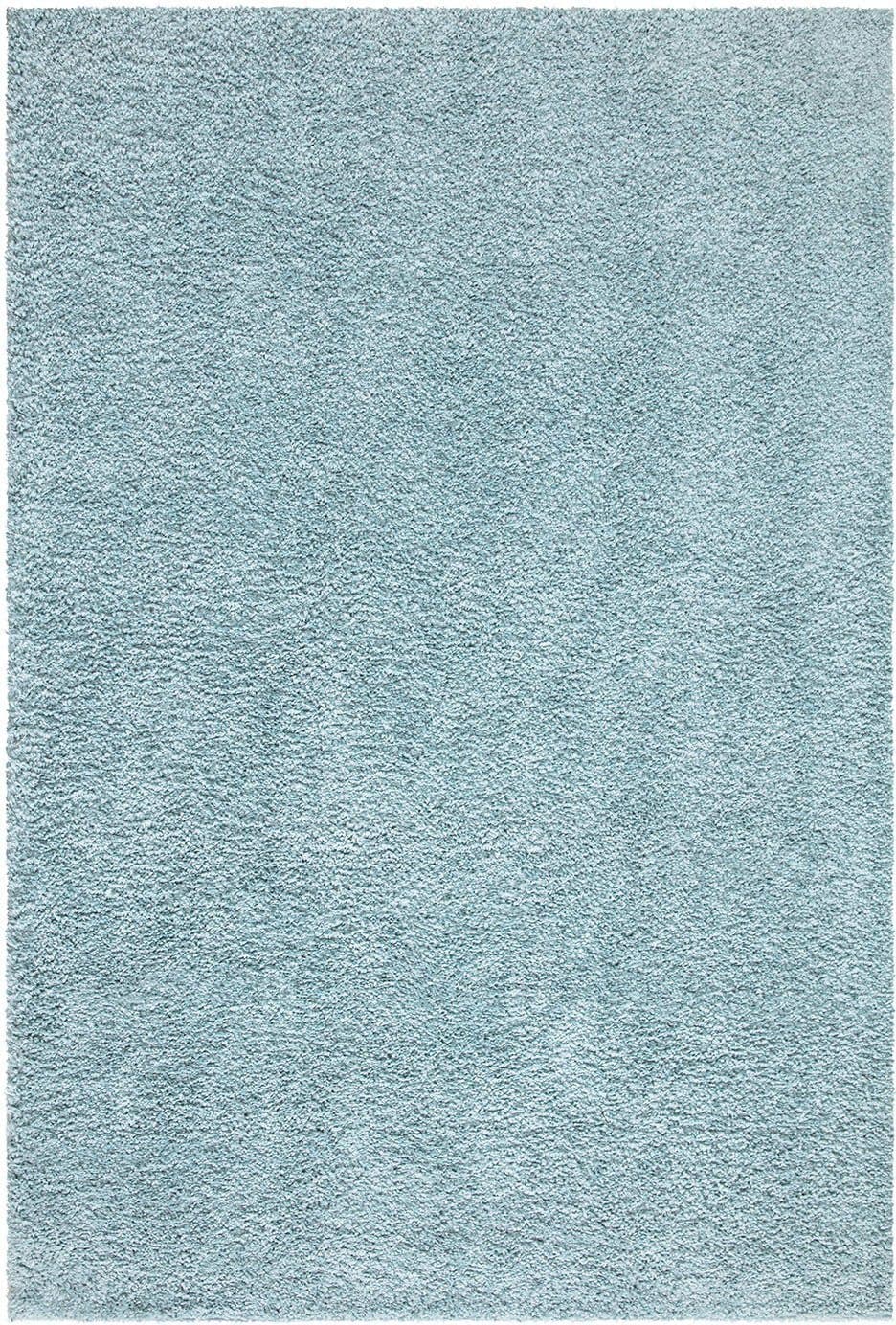 Carpet City City Shaggy Hochflor-Teppich | Türkis