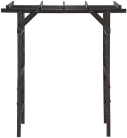 Promadino Rosenbogen Pergola Ben | Schwarz