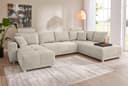 Jockenhöfer Gruppe Wohnlandschaft Orlando U-Form | Beige
