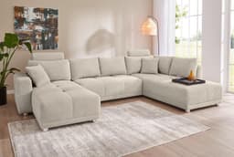 Jockenhöfer Gruppe Wohnlandschaft Orlando U-Form | Beige