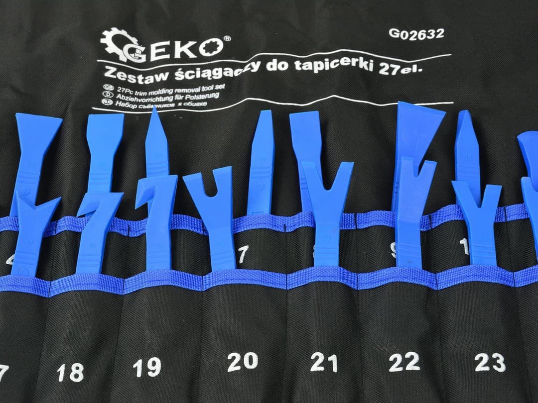 GEKO Reparatur-Set Auto Demontage Set Innenraumverkleidung | Schwarz