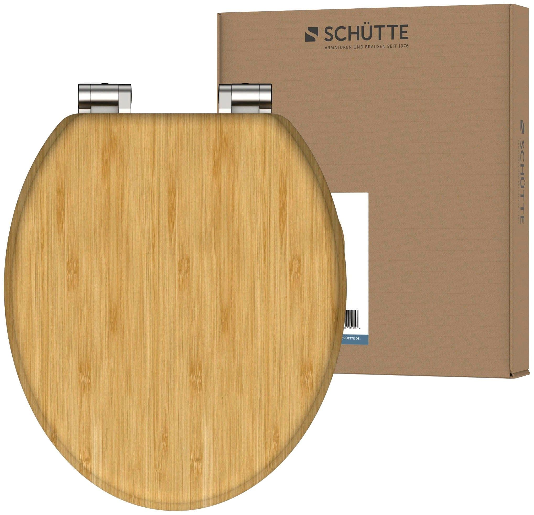 Schütte WC-Sitz NATURAL BAMBOO | Holztöne