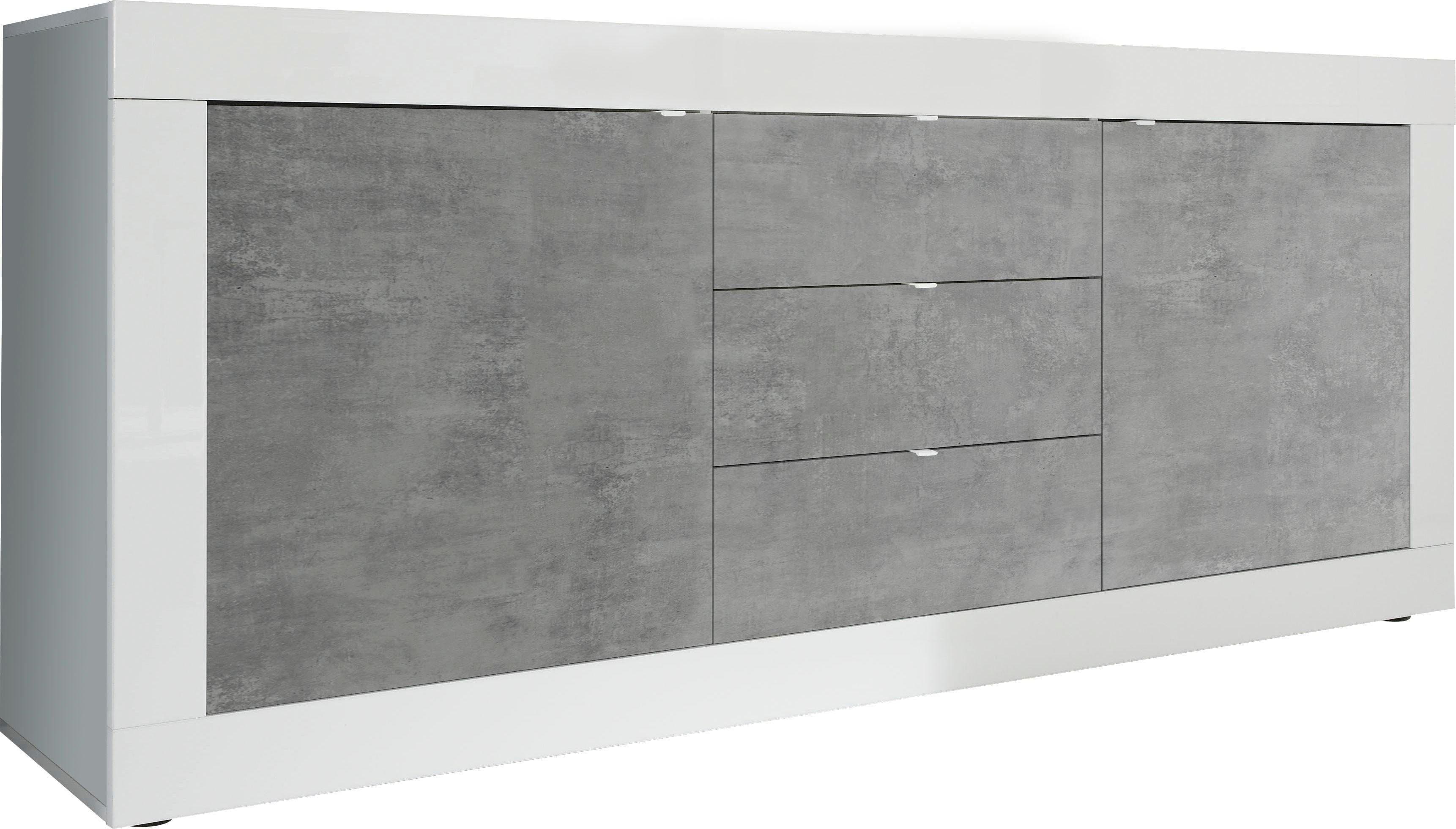 Home affaire Sideboard Basic | Weiß