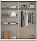 rauch Schwebetürenschrank Saturn | Weiß 5