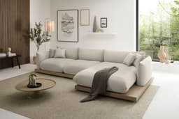 OTTO home Ecksofa Kalix L-Form | Beige