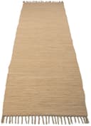 carpetfine Teppich Kelim Chindi uni | Beige 2