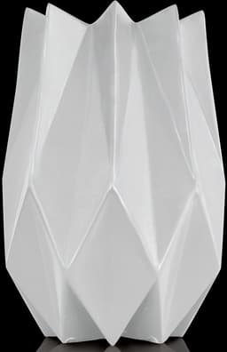 Kaiser Porzellan Dekovase Polygono Star | Weiß