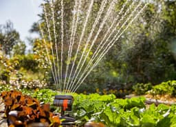 GARDENA Viereckregner AquaZoom compact | Schwarz