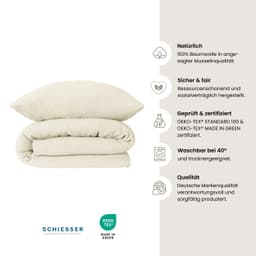 Schiesser Bettwäsche Molly | Weiß