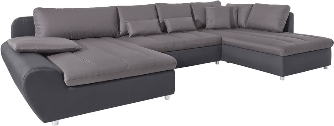 sit&more Wohnlandschaft Bandos U-Form | Grau