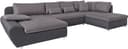 sit&more Wohnlandschaft Bandos U-Form | Grau 3