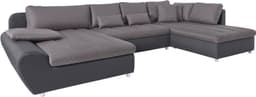 sit&more Wohnlandschaft Bandos U-Form | Grau