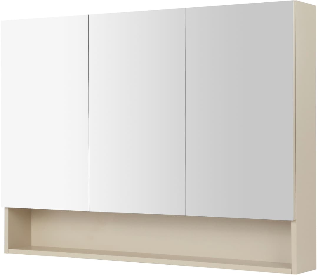 welltime Spiegelschrank Florenz | Weiß