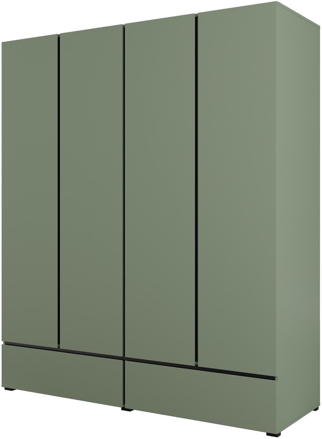 OTTO home Kleiderschrank Cross | Grün