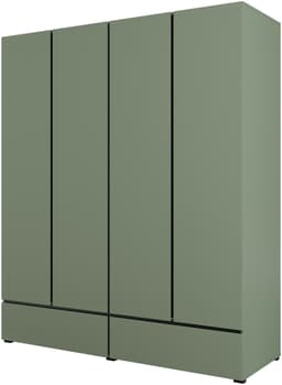 OTTO home Kleiderschrank Cross | Grün