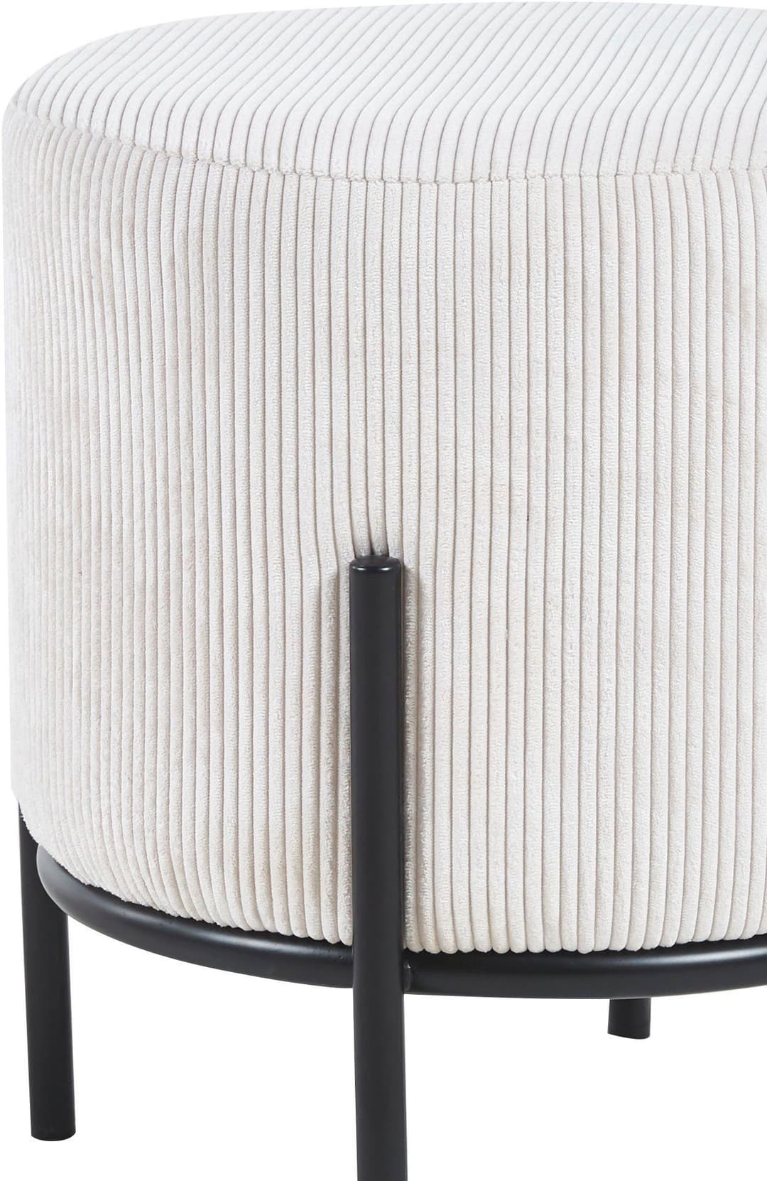 SalesFever Polsterhocker | Beige