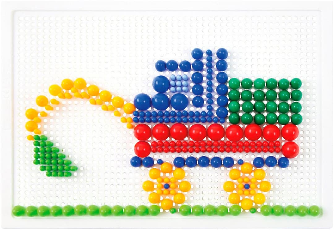 Lena® Kreativset Mosaik Set color Mix | Mehrfarbig