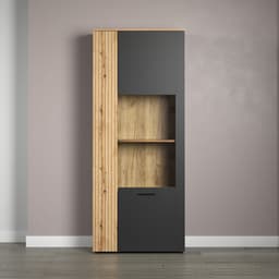 INOSIGN Standvitrine Estepona | Holztöne