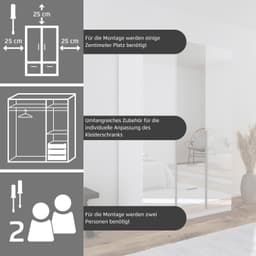 OTTO home AGORDO Kleiderschrank | Beige