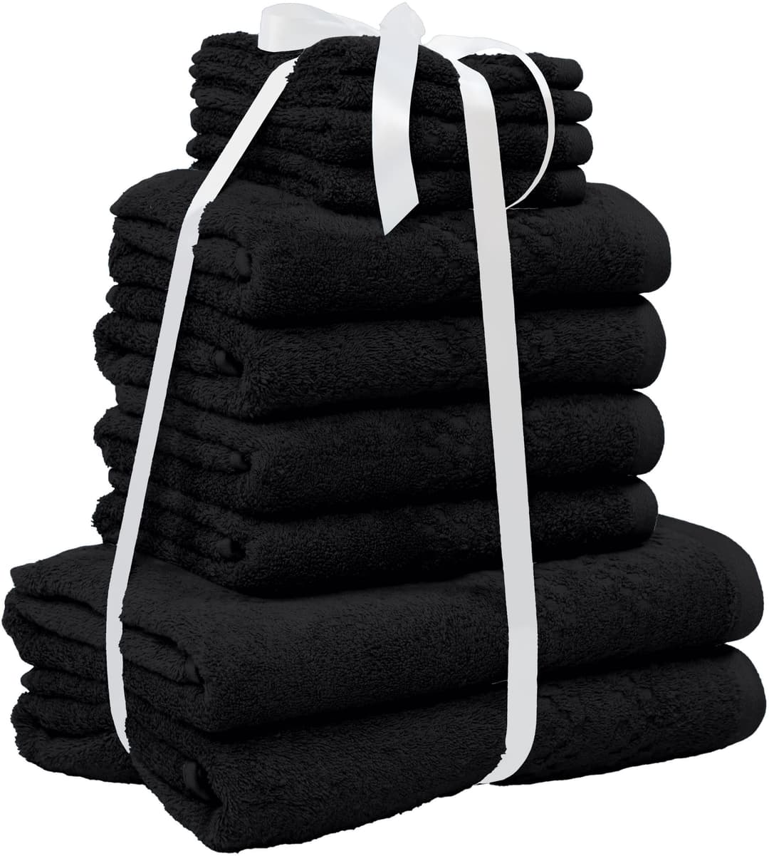 OTTO home Handtuch Set Regona | Schwarz