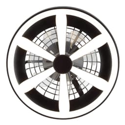 Hanseatic LED Deckenleuchte DLV2205 | Schwarz