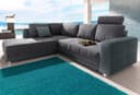 Jockenhöfer Gruppe Ecksofa Orlando L-Form | Grau 3