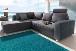 Jockenhöfer Gruppe Ecksofa Orlando L-Form | Grau
