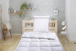 OTTO home Federbettdecke + Kopfkissen Forsakar | Weiß
