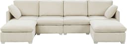 ATLANTIC home collection Wohnlandschaft | Weiß