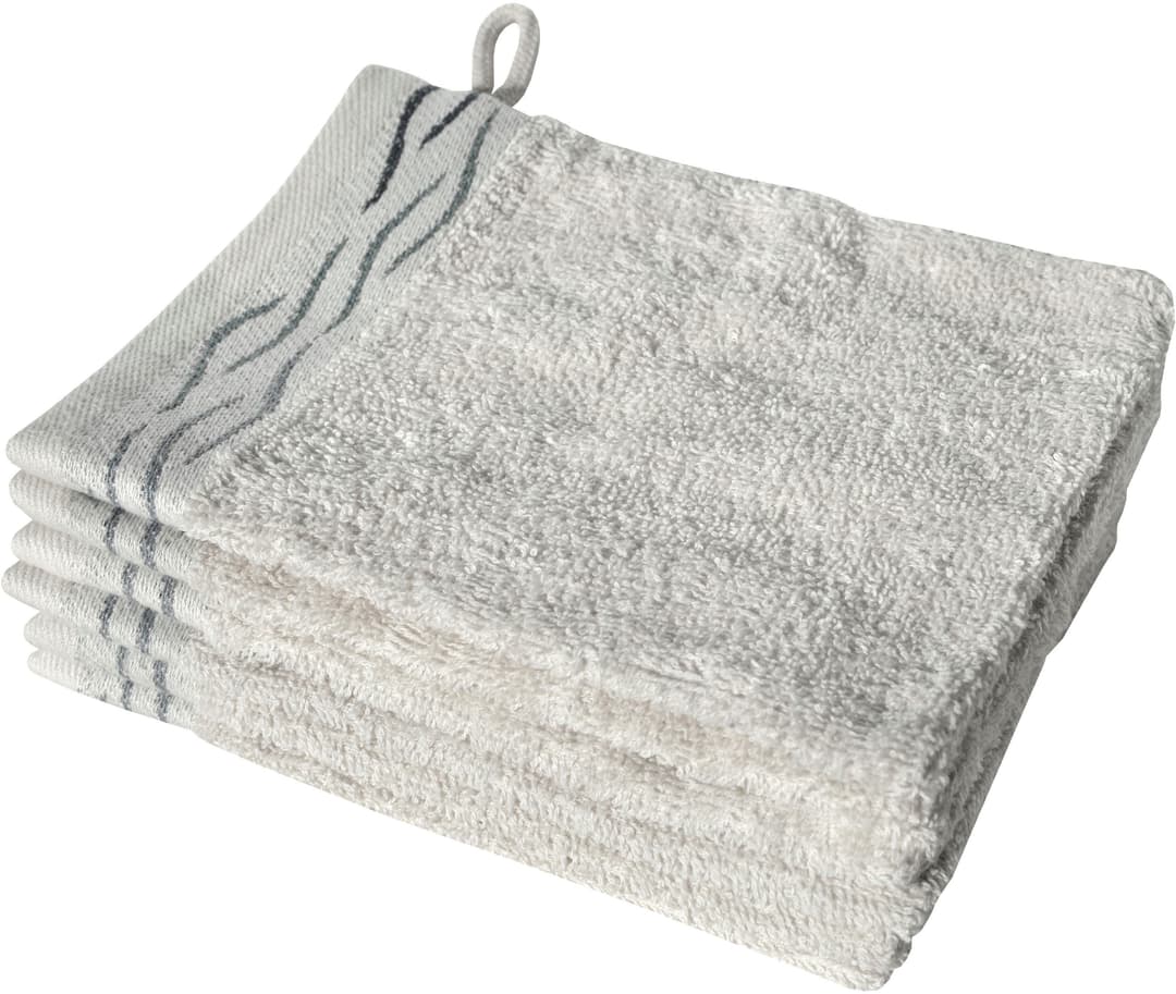 Dyckhoff Waschhandschuh Wave | Silber